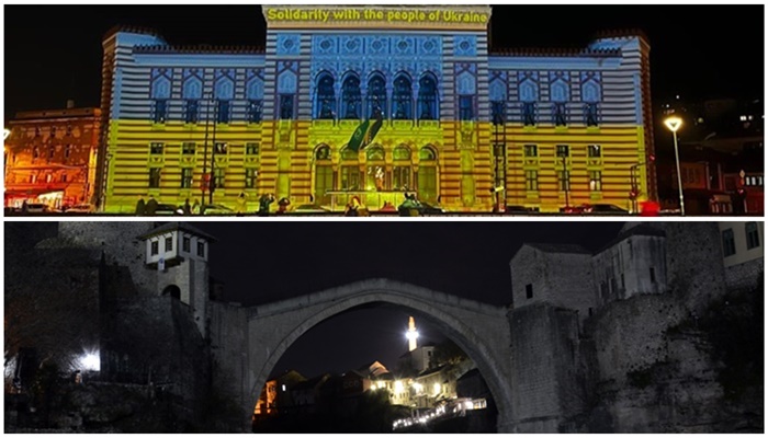 Sarajevo osvjetlalo obraz, zašto je Stari most ostao u mraku