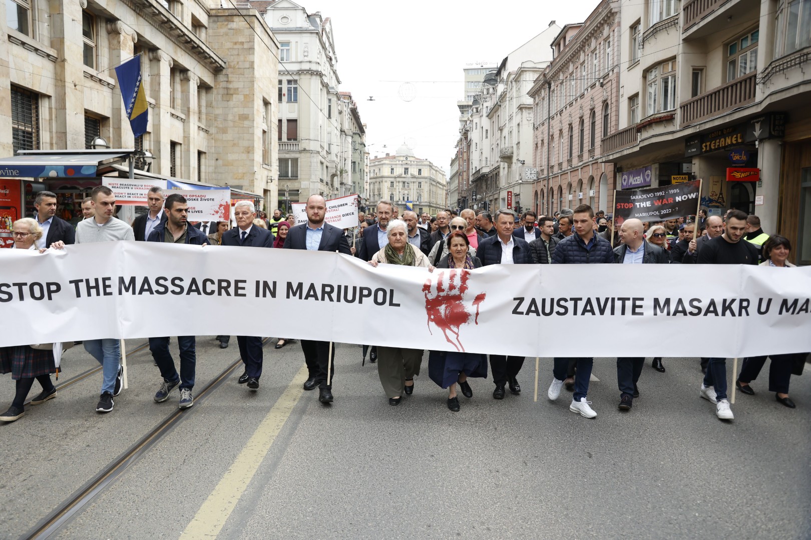 Sarajevo poručilo: Zaustavite masakr u Mariupolju, zaustavite rat!