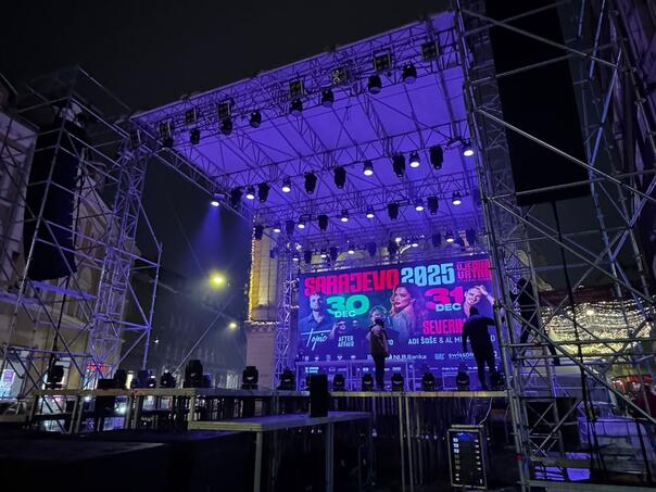 Sarajevo spremno za proslavu Nove godine: Ovo je program