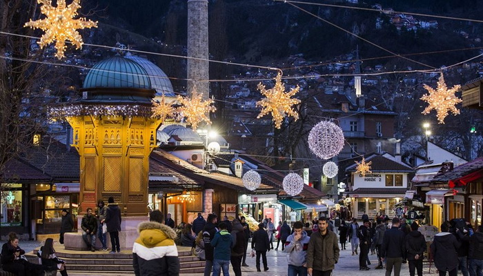 Sarajevo u novogodišnjem svečanom ruhu