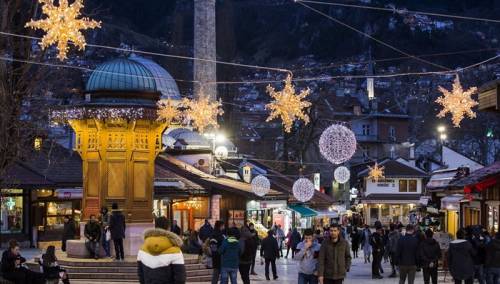 Sarajevo u novogodišnjem svečanom ruhu