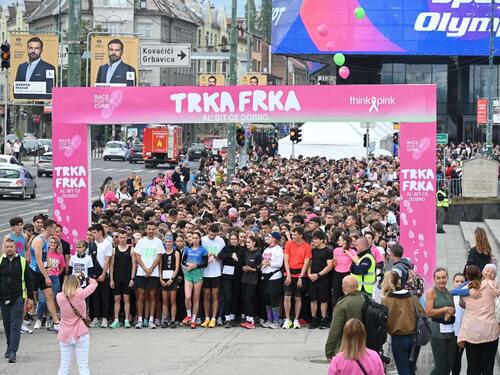 Sarajevo u znaku zdravlja - jedan korak i jedna poruka: "Niste same"