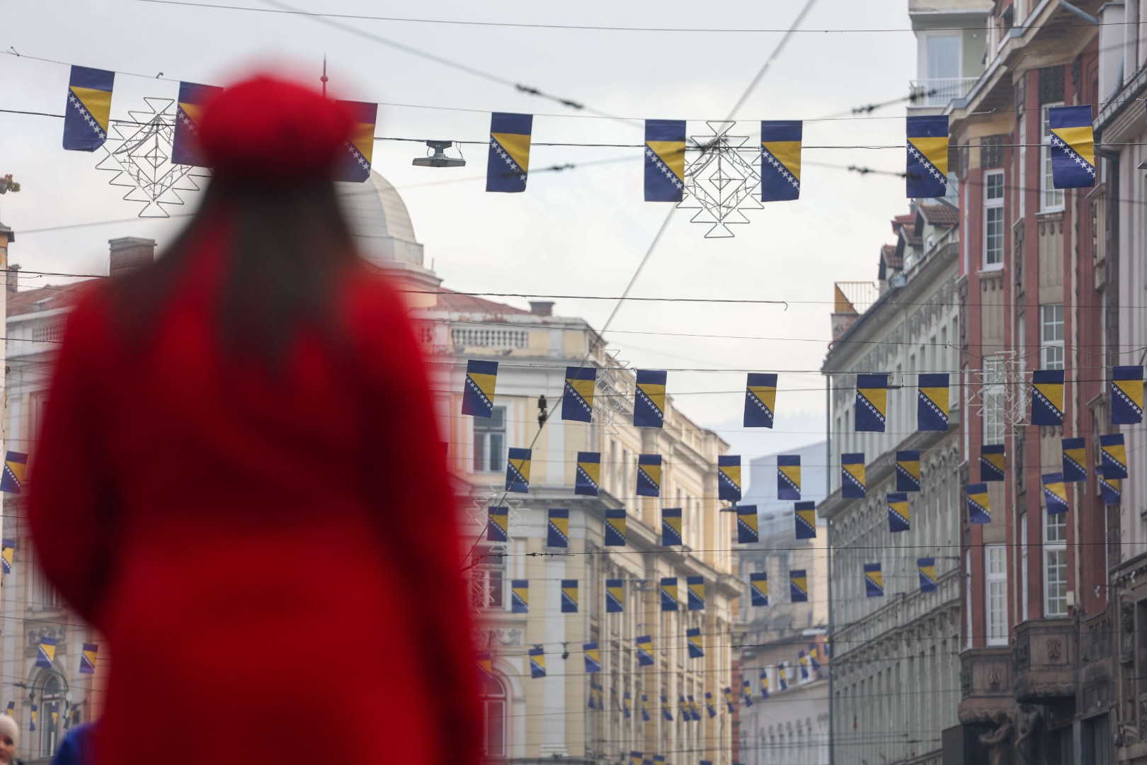 Sarajevo ukrašeno državnim zastavama povodom Dana državnosti BiH