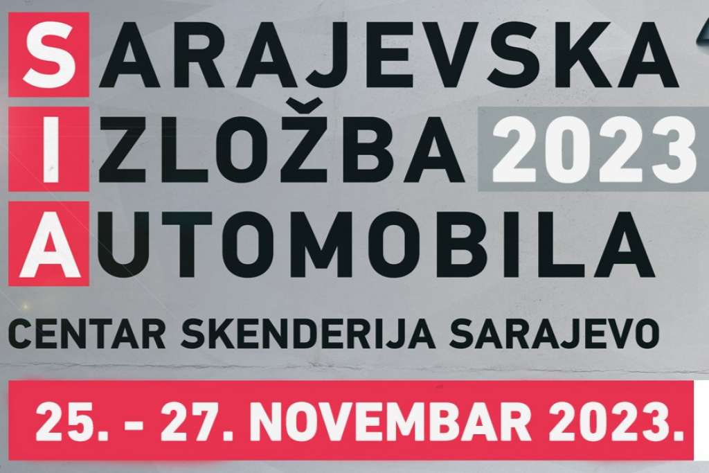 'Sarajevska izložba automobila - SIA 2023' od 25. do 27. novembra u Skenderiji