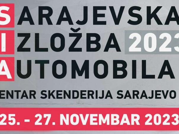 'Sarajevska izložba automobila - SIA 2023' od 25. do 27. novembra u Skenderiji