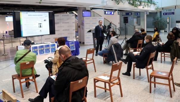 Sarajevski aerodrom poboljšava uslove za slijepa i slabovidna lica