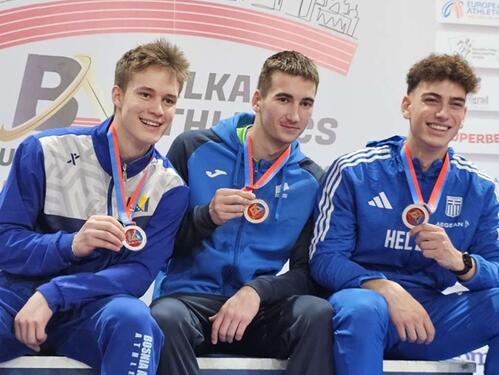 Sarajevski atletičar Arian Milicija pokupio srebro na Balkanskom dvoranskom prvenstvu
