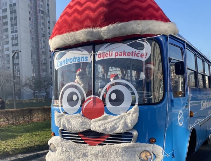 Sarajevski autobusi u svečanom ruhu za praznike