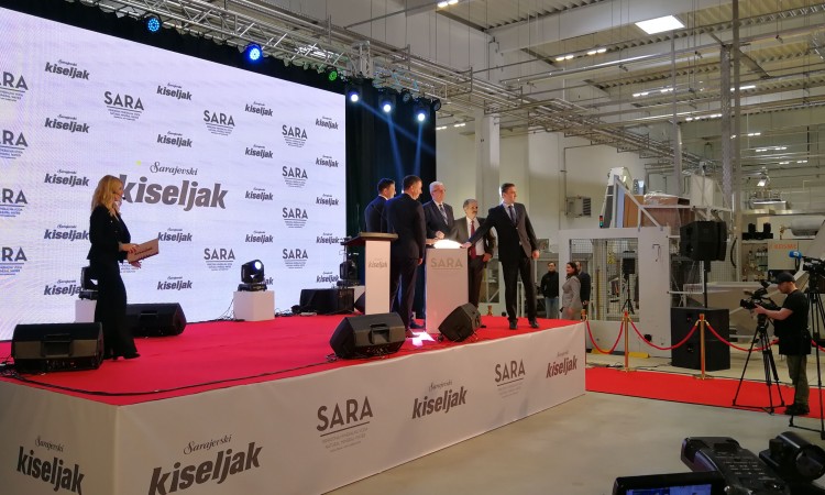 Sarajevski kiseljak pustio u rad novu tvornicu u Kreševu