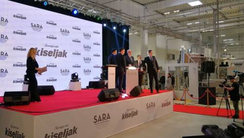 Sarajevski kiseljak pustio u rad novu tvornicu u Kreševu