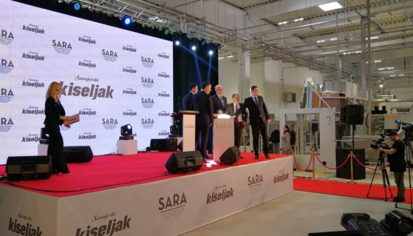 Sarajevski kiseljak pustio u rad novu tvornicu u Kreševu
