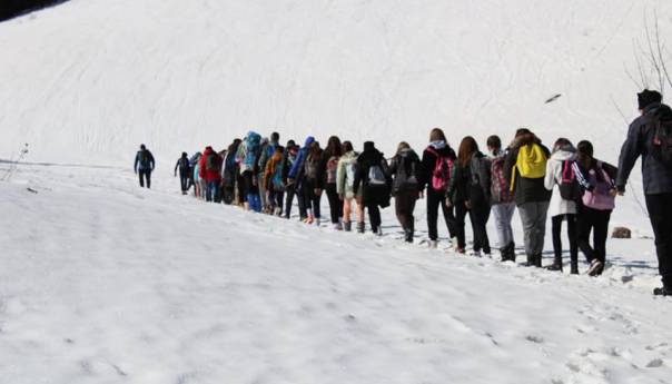 Sarajevski učenici obilaze planinarske staze