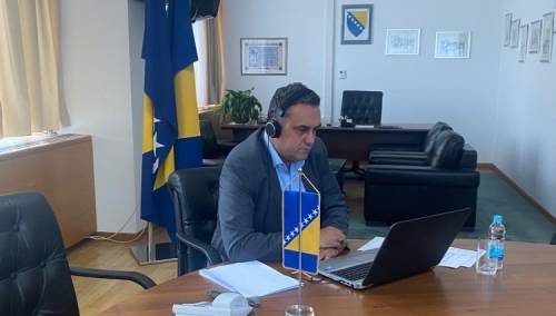 Sarajlić učestvovao na sastanku "Politički preokret u Bjelorusiji"