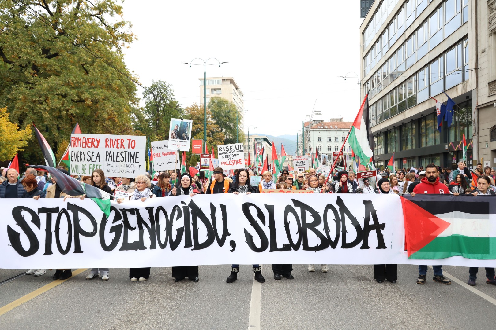 Sarajlije za slobodnu Palestinu i prekid saradnje s Izraelom