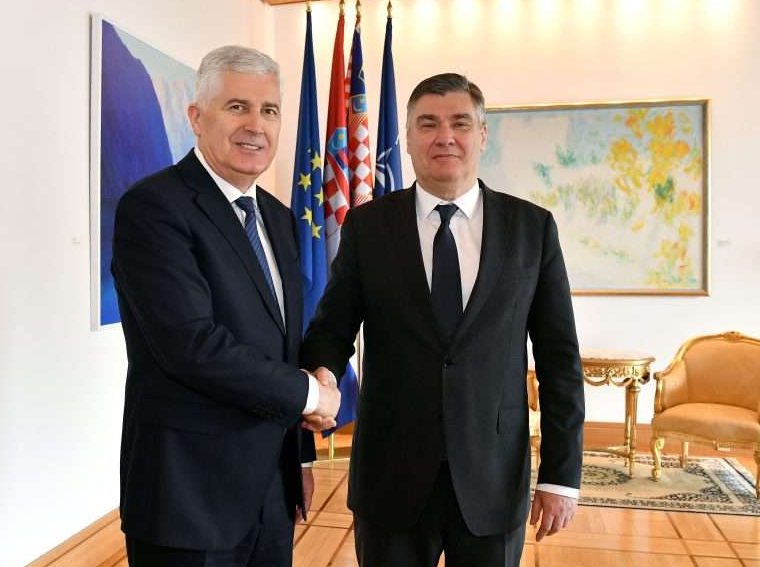 Sastali se Čović i Milanović: Poznati detalji razgovora