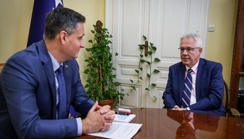 Sastali se Murphy i Bećirović: SAD stoji uz narod BiH