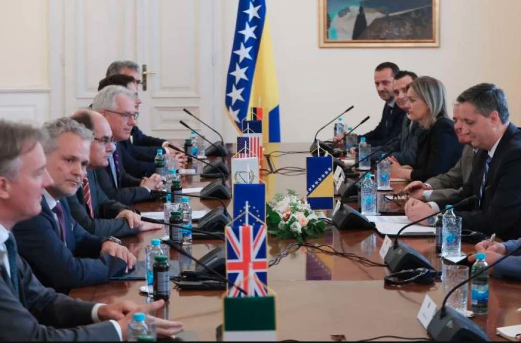 Danas sastanak Bećirovića s predstavnicima međunarodne zajednice