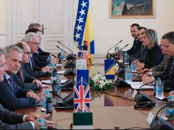 Danas sastanak Bećirovića s predstavnicima međunarodne zajednice