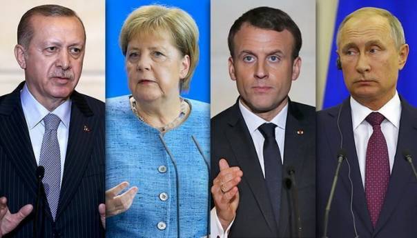 Sastanak Erdogana s Putinom, Macronom i Merkel o Siriji 5. marta