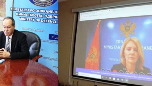 Sastanak ministara odbrane BiH i Crne Gore: Nastavak otvorene saradnje