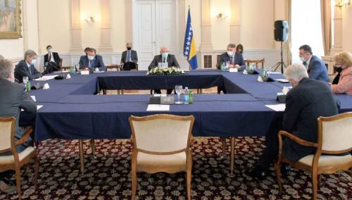 Sastanak u Predsjedništvu: Cilj je kandidatski status do kraja godine