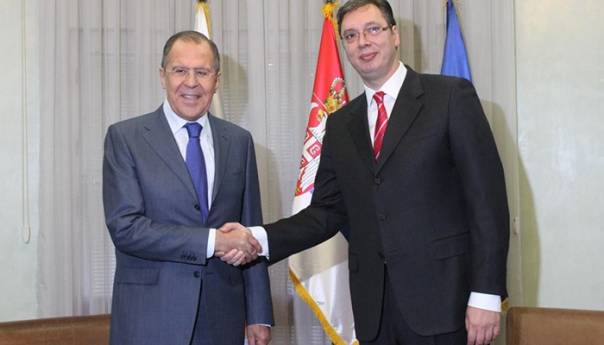 Sastanak Vučića i Lavrova u Beogradu