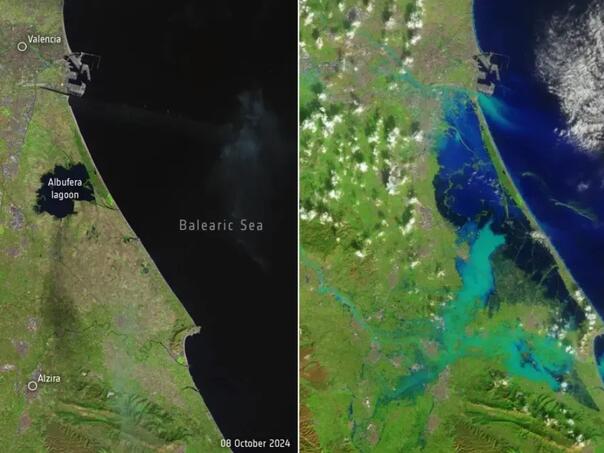 Satelitske snimke otkrivaju razmjere katastrofe u Španiji