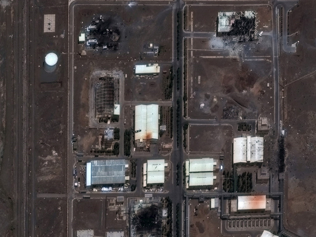Satelitske snimke pokazale štetu na iranskim nuklearnim kompleksima