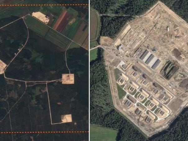 Satelitski snimci otkrili šta se radi u Bjelorusiji: Grade tajnu vojnu bazu na NATO granici?