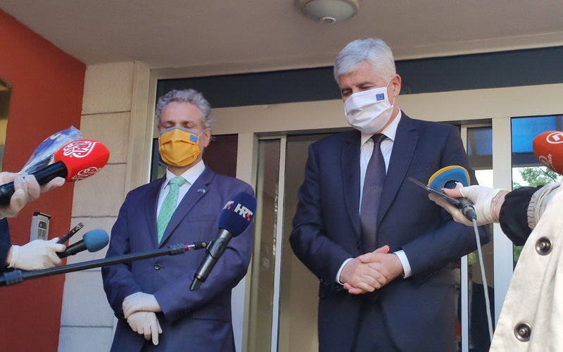 Sattler od Čovića tražio da se uključi u rad Grupe za nastavak EU puta BiH