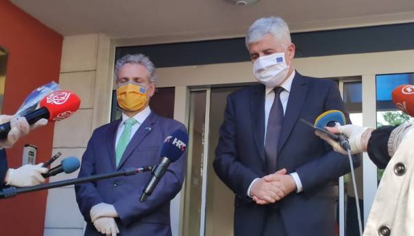 Sattler od Čovića tražio da se uključi u rad Grupe za nastavak EU puta BiH
