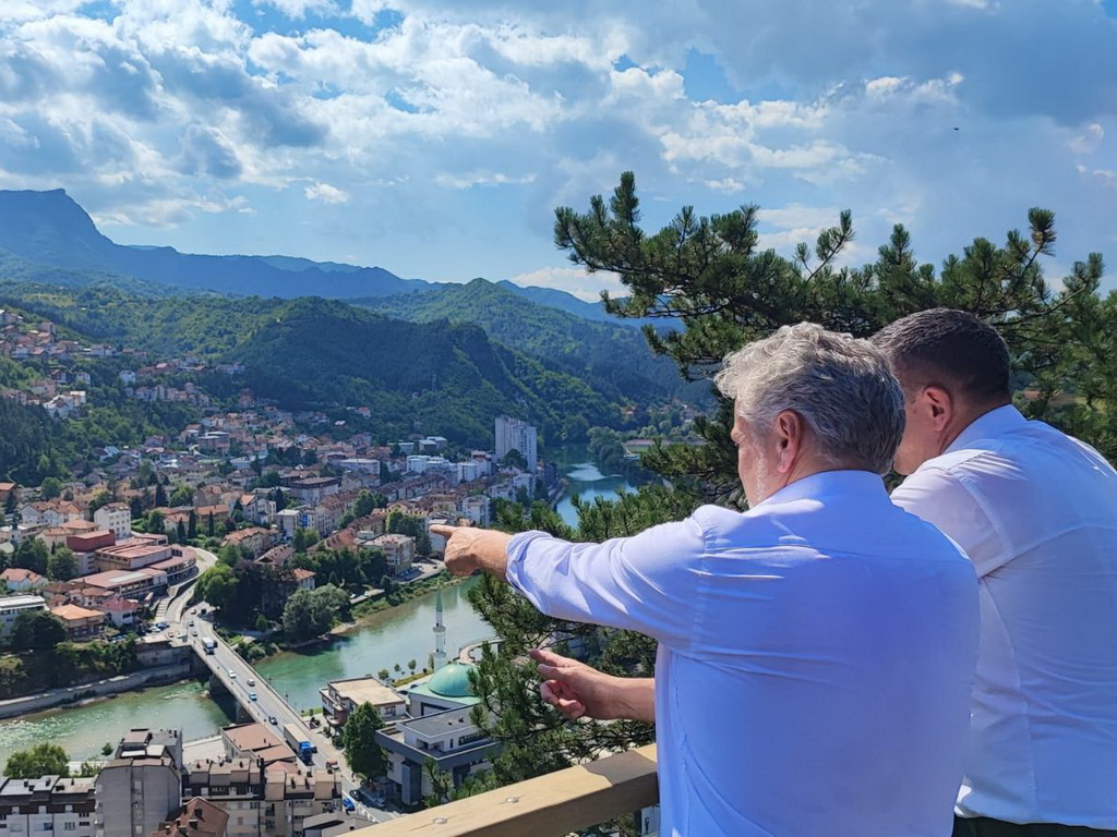 Sattler ponovo u Konjicu, s Ćatićem u Parku prirode Vrtaljica