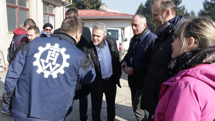 Sattler posjetio migrante u Blažuju, zadovoljan stanjem