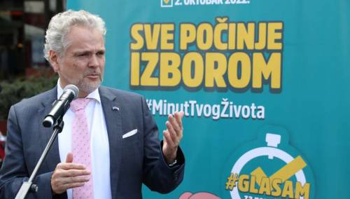 Sattler pozvao bh. građane da na izborima iskoriste svoje demokratsko pravo