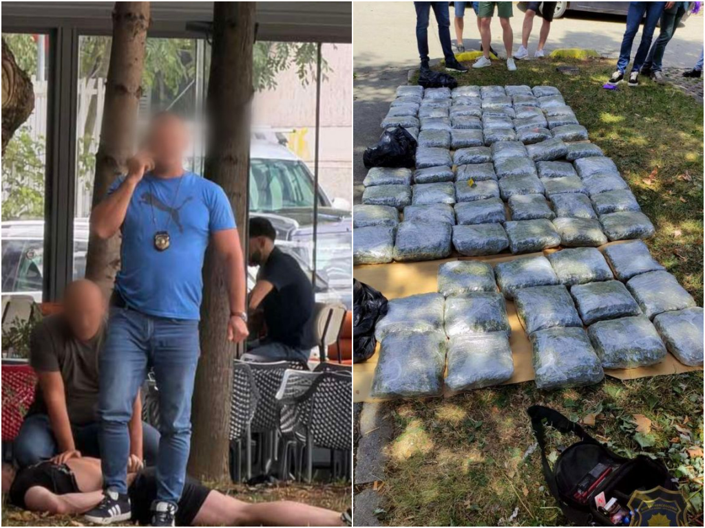 Saznajemo: Sa 73 kg marihuane pao "od ranije poznati" diler