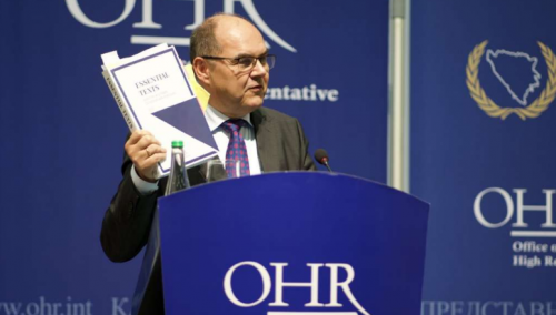 Schmidt: Iznenađen sam, državna imovina je tehničko pitanje