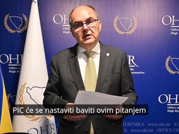Schmidt objavio kada bi trebao biti izabran novi visoki predstavnik
