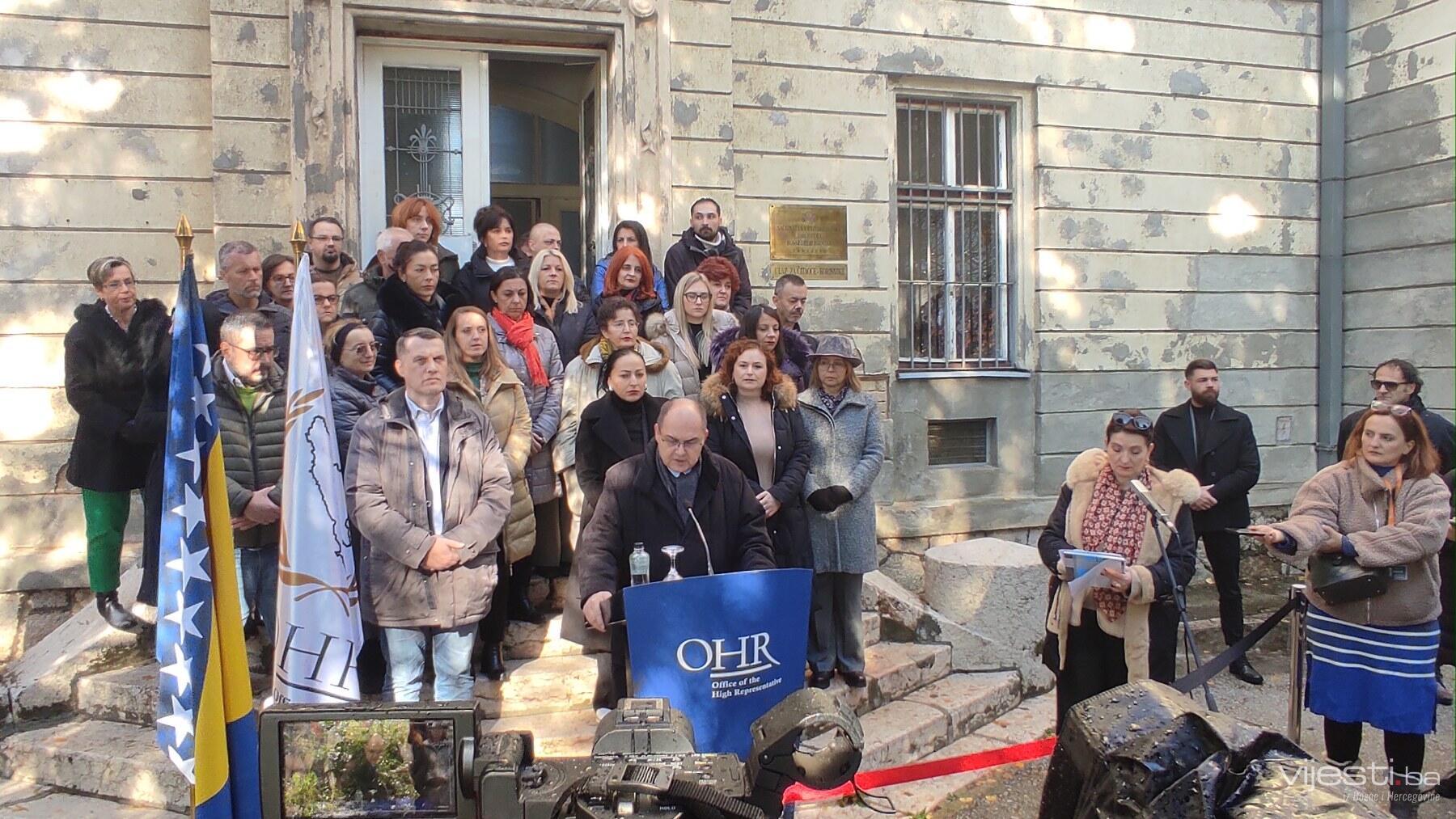 Schmidt odblokirao rad NUB-a i šest institucija kulture