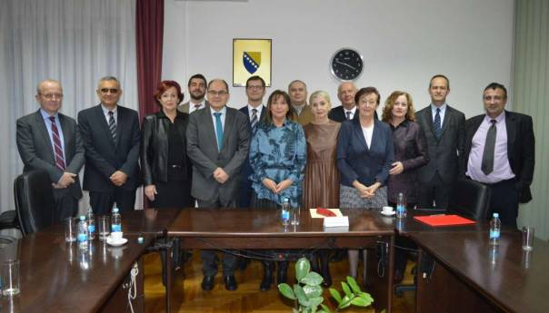 Schmidt posjetio Ustavni sud Federacije BiH