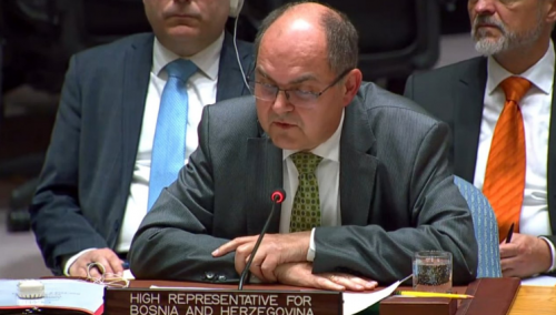 Schmidt pred UN-om pohvalio ulogu reisa Kavazovića