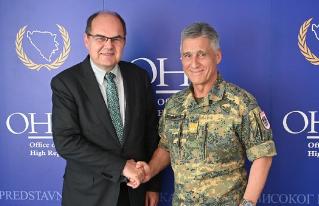 Schmidt razgovarao sa komadantom EUFORA o situaciji u BiH