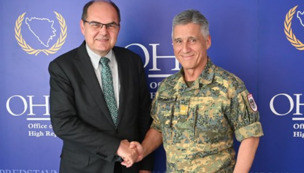 Schmidt razgovarao sa komadantom EUFORA o situaciji u BiH