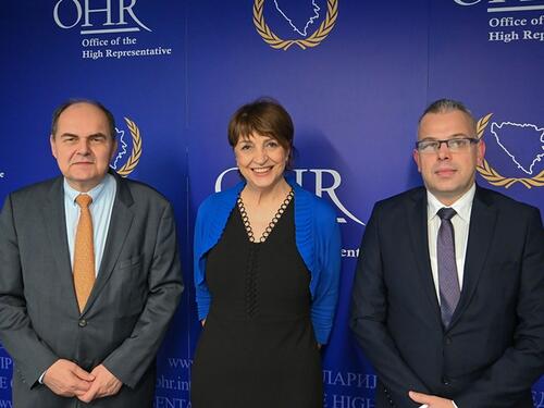 Schmidt sa Hadžiabdić i Miškovićem o reformama izbornog procesa