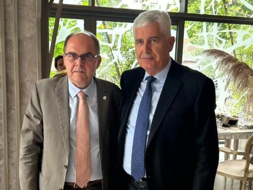 Schmidt u Mostaru o Izbornom zakonu, sastao se i s Čovićem