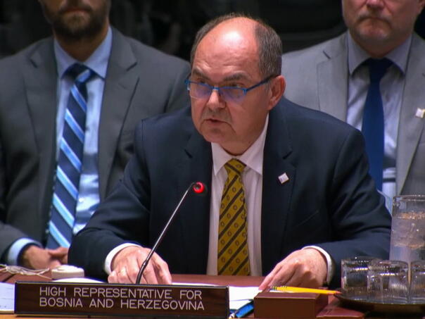 Schmidt u UN-u: BiH se suočava s teškim vremenima, pitaju me o ratu