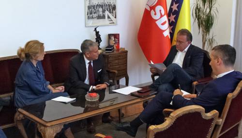 Schmidtov zamjenik posjetio Nikšića