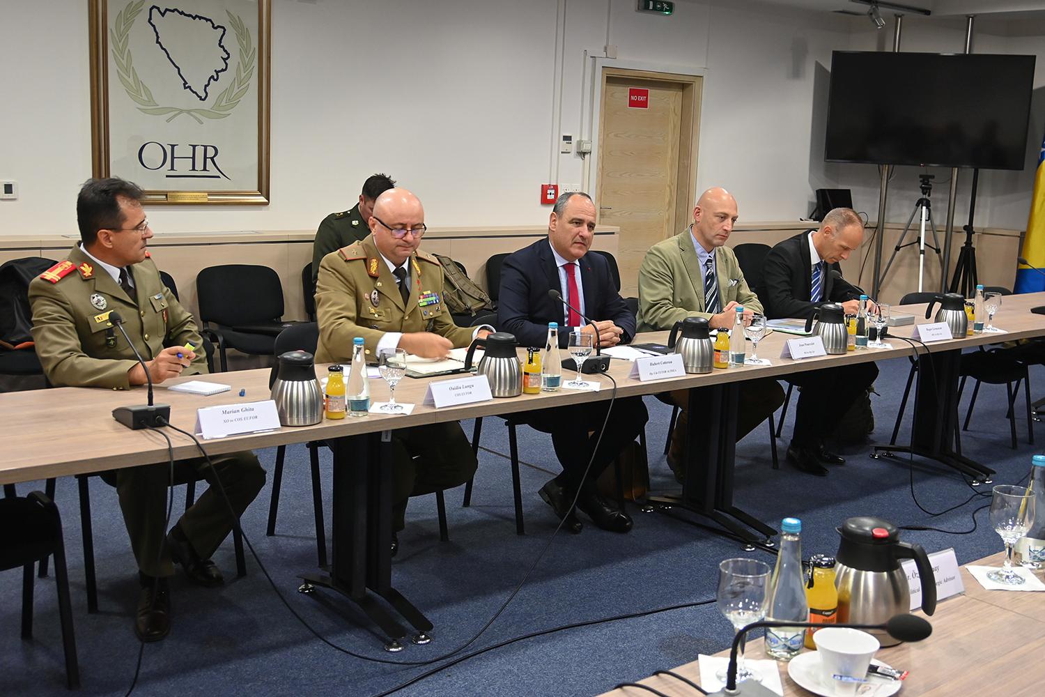 Schmidtov zamjenik sa komandantom EUFOR-a o sigurnosnoj situaciji