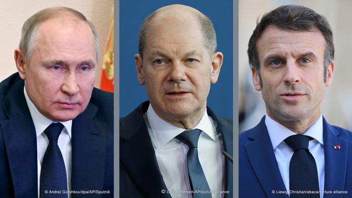 Scholz i Macron 75 minuta razgovarali s Putinom