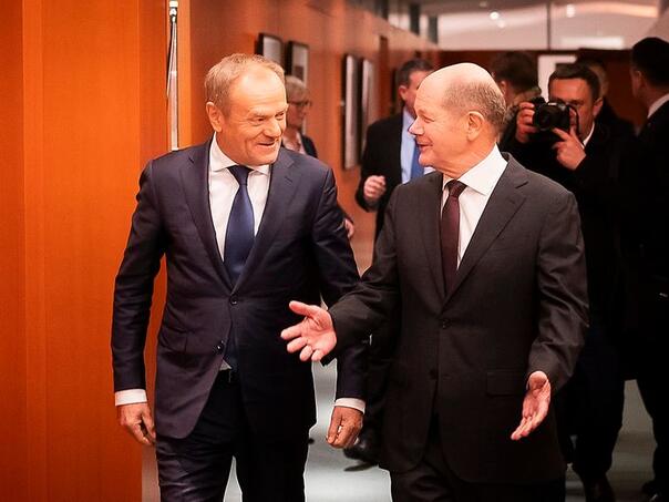 Scholz i Tusk u Varšavi pokušavaju ojačati saradnju Njemačke i Poljske