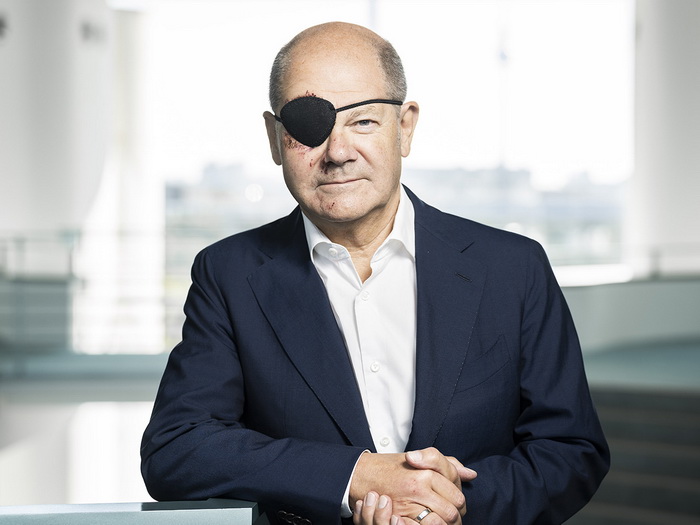 Scholz objavio fotografiju s povezom na oku